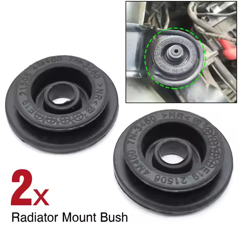 2Pc Car Radiator Mounting Rubber Bush For Nissan CUBE Z11 JUKE F15 Micra K12 MURANO Z50 Z51 NOTE E11
