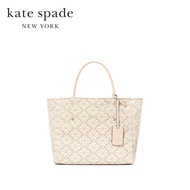 Kate Spade New York กระเป๋าโท้ท/กระเป๋าทรงสี่เหลี่ยมรุ่น Spade Flower Jacquard Medium Everything Tot
