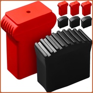 【 】 8 Pcs Folding Herringbone Ladder Accessories Parts Two Extension Non- Rubber Covers Pool Retract