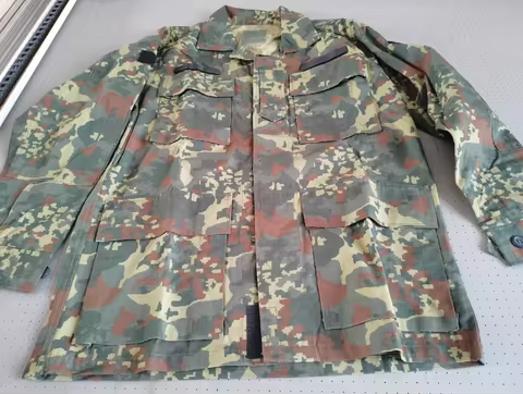 Albania Camouflage Jungle Green Suit Man Spring Include Jacket Pants Hat