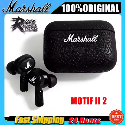 Marshall MOTIF II 2 ANC Wireless Bluetooth Earphones Active Noise Cancelling Headphones In-ear Earbu