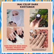 HENNA / INAI CELUP WARNA NEELOFA (DARK MAROON) by Syazmoralee Henna