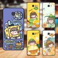 Samsung C9 Pro Phone Case With Black Border Cute Rojump Girl