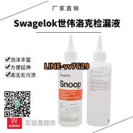 詢價（非實價）Swagelok世偉洛克檢漏液 實驗室氣體管道測漏液MS-SNOOP-8OZ