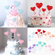 Girl Heart Plastic Arbitrary Fold Confession Love Balloon Birthday Cake Dessert Table Valentine's Da