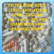 Gabus filter mild filter kecil esse avolution klik mild klik esse kemasan 20 gram untuk bahan melint