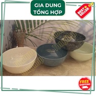 Melamine To D4A Bowl (Ø 17.4 x 8.1cm) FATACO, White Stone Pattern, Blue Stone Pattern, Black Stone P