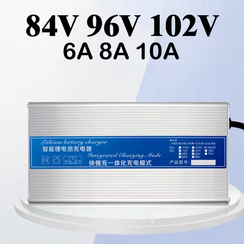 84v 96v 120v 108v 10A Charger 84V 126V 102.2v 96.6V 8A 116.8V 92.4v 117.6v 134.4v 100.8V For Lifepo4