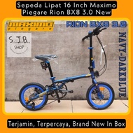 Folding Bike 16 Inch MAXIMO PIEAGARE RION BX8 3.0 Steel 8-Speed New