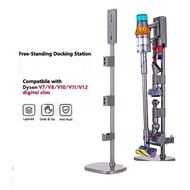 Vacuum Stand Rack compatible with Dyson V7 V8 V10 V11 and V12 V15 Digital Slim Fluffy series EMAG QFOX