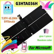 G3HTA036H DYNK01 Laptop Battery For Microsoft Surface Laptop 1 2 1769 13.5" Series 7.57V 45.2Wh 5970