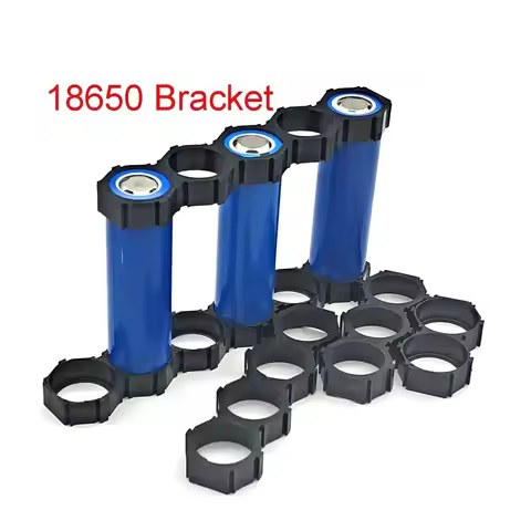 18650 Lithium Battery Heat Holder Bracket 18650 Spacer Assembly Group Module DIY Battery Box Case Pa