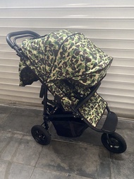 罕有日本超型格 Bape Bathing Ape baby milo NUNA BB 車 手推車 newborn car stroller Combi automatic joy aprica Hig