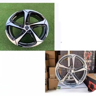 ล้ออัลลอยด์อะลูมิเนียมสำหรับรถยนต์ Audi A4 A6 A6L A4L Q3 A5 RS7 ขนาด 16/17 นิ้ว อุปกรณ์ตกแต่งรถยนต์