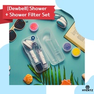 [Dewbell] Travel Shower Head + Shower Filter / Vitamin Filter / Sediment Filter / Anti-Lime Filter / Portable / Replacement  / International Standard Size  / Made In Korea