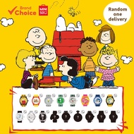MINISO  Snoopy Series - Cute, Fashionable & Trendy Snoopy Friends Wrist Watch (11.5cm × 11.5cm)  Sir