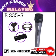 Sennheiser E 835-S Dynamic Cardioid Vocal Microphone With On/Off Switch (E835S/E-835S)