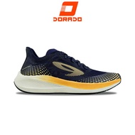 910 Nineten Haze 1.5 Sepatu Lari Original - Biru Dongker/Orange