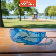 Transparent High-Definition Safety Eyewear for Students, Windproof, Sandproof, Impact-resistant Lab 
