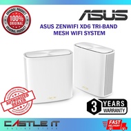 Asus ZenWiFi XD6 AX5400 Whole-Home AiMesh WiFi 6 System Router (2-Pack)