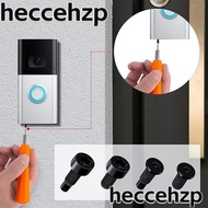 HECCEHZP 40pcs/set Ring Doorbell Screws, Black Metal Replacement Security Screws, Durable Compatible with Video Doorbel T6/T15 Doorbell Fasteners Tool Doorbell Accessories
