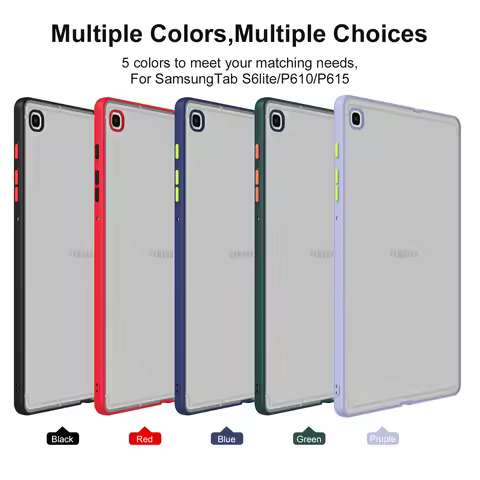 Anti-Drop Transparent Protective Case for Galaxy Tab S6 Lite ,SM-P610/Wi-Fi SM-P615/LTE 2020/2022/20