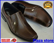 Sepatu Crocodile Formal Coklat - Sepatu Pantofel Kulit Asli - Sepatu Kerja Kantor - Sepatu Kulit Asl