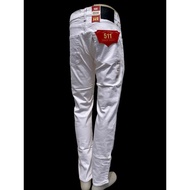 511 Strit White - 511 SlimFit Strit Premium Long Jeans Best Seller