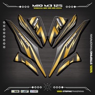 UV TRANSPARENT STRIPING MIO M3 125 MOTIF K28 STICKER YAMAHA MIO M3 125 CLEAR STICKER MIO M3/S/Z 125