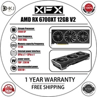 USED XFX RX 6700 XT 12GB V2 Graphics Card 2560SP 2581MHz GDDR6 12GB 1-year warranty