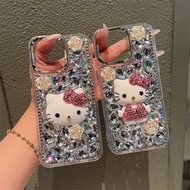 Cartoon Kitty Cat Casing OPPO A5i A5x A5 Pro 5G A3x A3 A98 A78 A58 A18 A18 A57 A77S A96 A76 A95 A74 