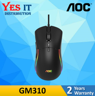 AOC GM310 WIRED RGB GAMING MOUSE / GK450 RGB GAMING KEYBOARD / GH300 WIRED USB GAMING HEADSET