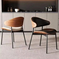 Solid Wood Dining Chair Home Backrest Chair Eames Chair