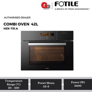 FOTILE 42L 4-IN-1 BUILT-IN COMBI OVEN HZK-TS1.A (STEAM, BAKE, AIR FRY, DEHYDRATE) - FOTILE WARRANTY 