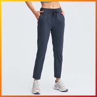 Lululemon New Yoga Pants Drawstring Side Pockets Relaxed Pants LU1127