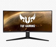 ASUS TUF Gaming 34 Inch Curved Gaming Monitor - WQHD (3440x1440), 165Hz, 1ms, Extreme Low Motion Blur, FreeSync Premium, Eye Care, Height Adjustable, DisplayHDR 400, DisplayPort, HDMI, USB - VG34VQL1B