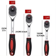 Bộ Cờ Lê Ratchet Nhanh - Cờ Lê Ổ Cắm Thả 1/4 3/8 1/2 Tiết Kiệm Nhân Công Thép Chrome Vanadium Để