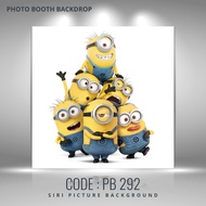 Print Banner Birthday/Hari Jadi Murah Harga Kilang (MINIONS)