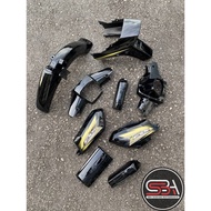 COVERSET BODYSET ORIGINAL BOON SIEW HONDA BSH EX5 DREAM BLACK HITAM COLOUR SET COMPLETE ORIGINAL 100