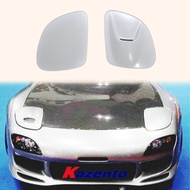 For Mazda RX-7 FD RX7 FD3S NACA FRP Unpaint Front Bumper Vent Headlight Cover