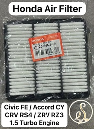 (100% ORIGINAL) ENGINE AIR FILTER HONDA CIVIC FE 1.5T ACCORD CY 1.5T CRV RS4 1.5T ZRV RZ3 1.5T AIR F