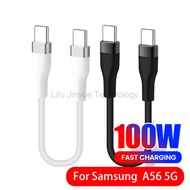 LIKAIYUE type c charging  25cm short cable Type-C to Type-C short line charger cord for Samsung A56 