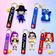 GANTUNGAN Demon Hunters Keychain - Demon Hunters K-PopKeychain - Cute Accessories