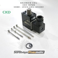 CKD Japan - 4F310-COIL-DC24V - Coil Solenoid for CKD Body 4F310