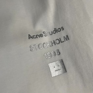 New Acne & Studio 2025 Cotton Printed Short Sleeve Unisex T-Shirt