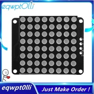 eQQHT16K33  Interface 8X8 LED Matrix Module LED Dot Matrix Module Supports Expansion DIY Electronic 