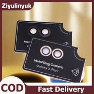 ziyulinyuk 1/2Pcs For Flip7 Metal Ring Camera Len Protector Anti-Scratch HD Camera Lens Protective T