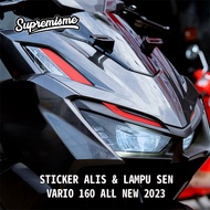 Stiker Lampu Sen Vario 160 ALL NEW | Stiker Alis dan Lampu Vario 160 New 2023 | Stiker Lampu Alis Va