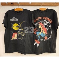 [23] the Little Mermaid Under the Sea '89 Bio Washed vintage shirt Cartoon