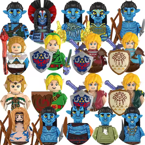 New Avatar Bricks For Toys TP379-386 Gifts DT030 Mini Action Figures Children Building Blocks For Pa